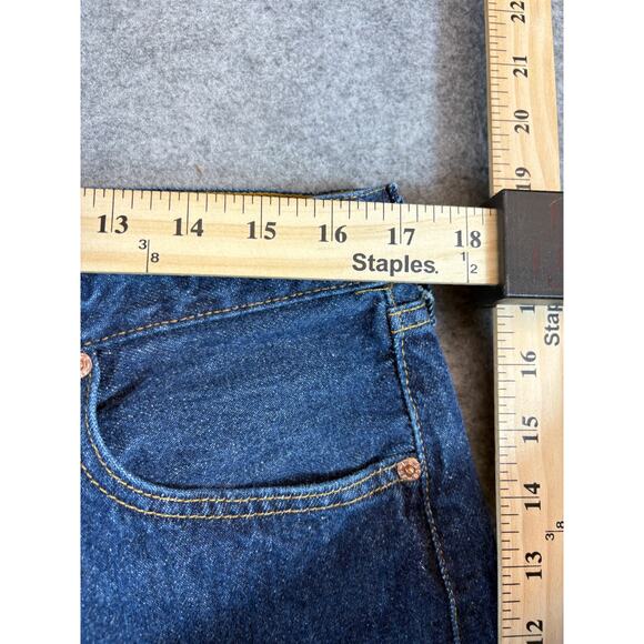 VTG 90s Levis 501 Red Tab Jeans Mens 36x30 Blue Straight Button Fly Streetwear - Picture 6 of 8